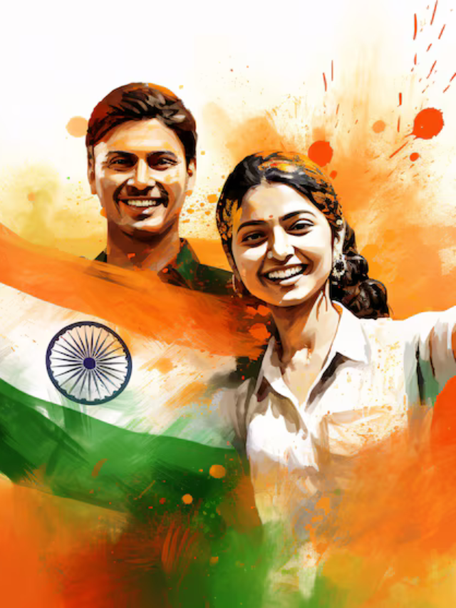 indian-republic-day-celebration-digital-art-with-man-woman_23-2151070641